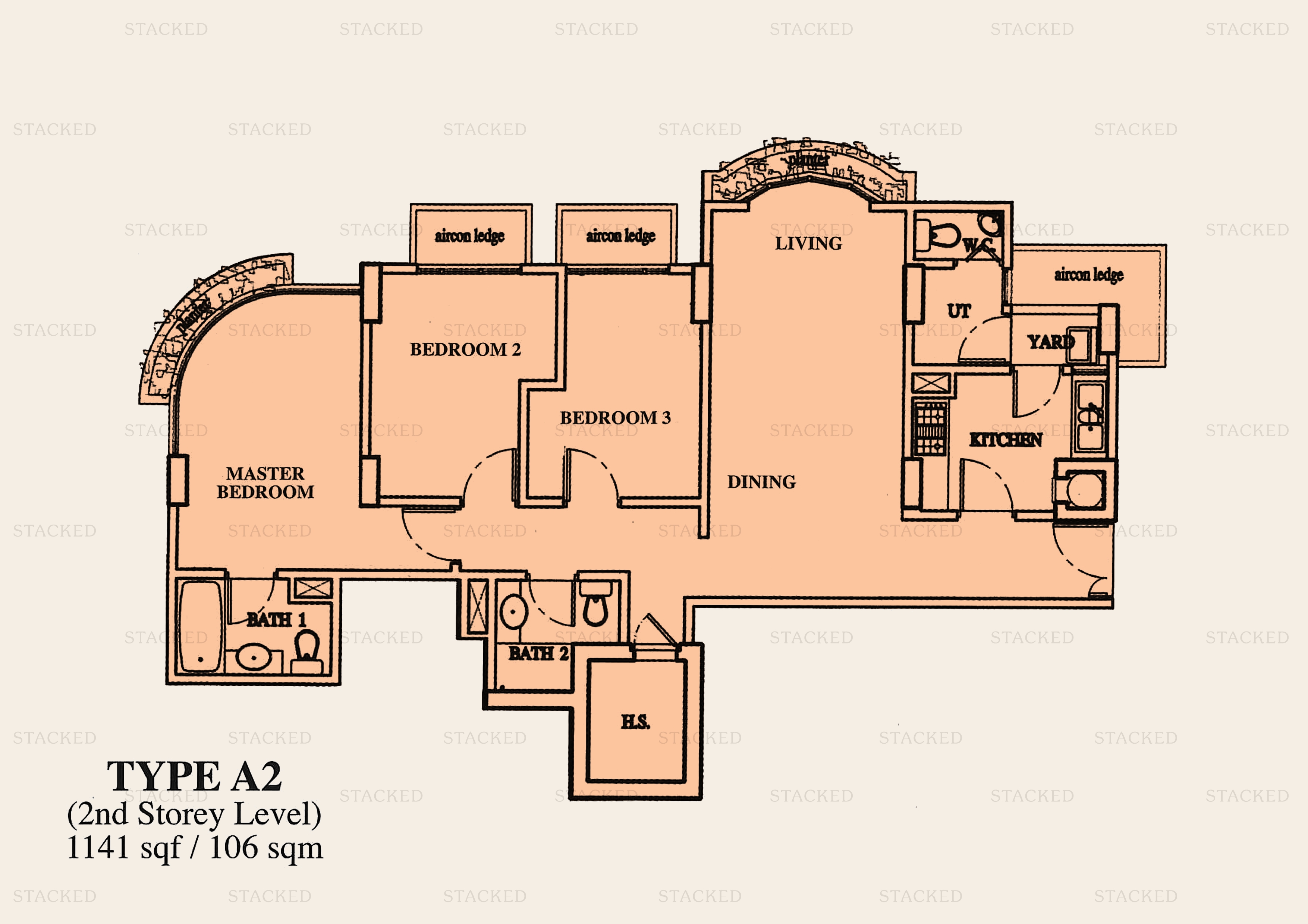 Stacked homes Fortune Jade Singapore Condo Floor Plans, Images And Information Stacked